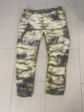 XCVI Wearables Tie-Dye Pull-On Crop Pants size S